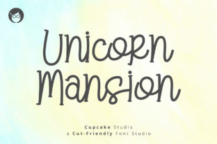 AL Unicorn Mansion: A Whimsical Handwritten Font for Makers