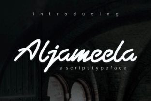 Aljameela Font Review: Elegant Script for Branding