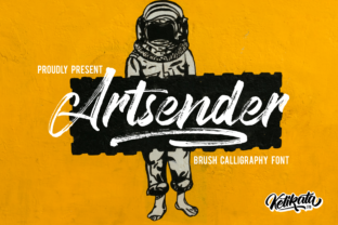 Artsender: A Handwritten Font for Bold Campaigns
