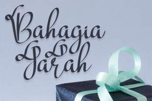 Bahagia Jarah: A Playful Font for Branding