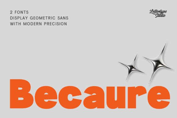 Becaure: A Modern Sans Serif Typeface for Editorial Clarity