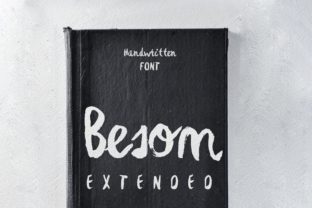 Besom Extended: A Handwritten Typeface for Modern Editors