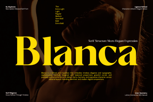 Blanca: A Serif Typeface for Polished Branding