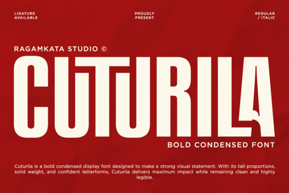 Cuturila Font Review for Bold Campaigns