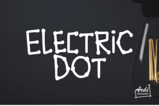 Electric Dot: A Playful Handwritten Font for Branding