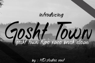 Gosht Town Font for Modern Brand Identity