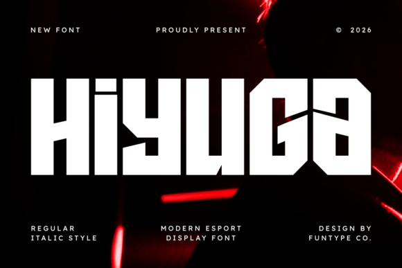 Hiyuga: A Bold Typeface for Impactful Branding