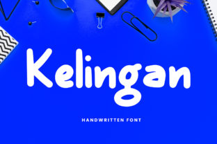 Kelingan: A Handwritten Typeface for Editorial Charm