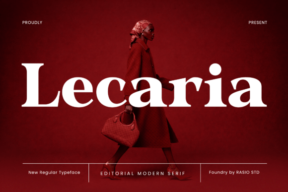 Lecaria: A Modern Serif Font for Web Design