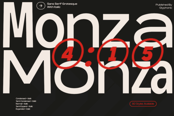 Monza: The Modern Sans Serif Typeface for Marketers