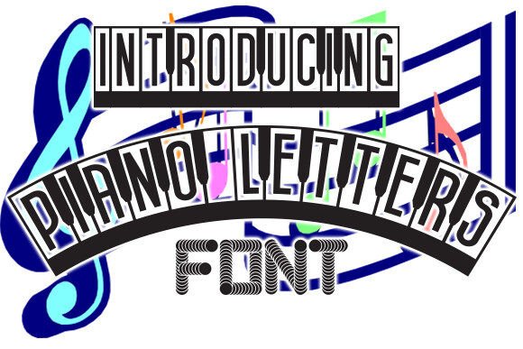 Piano Letters Font for Crafters