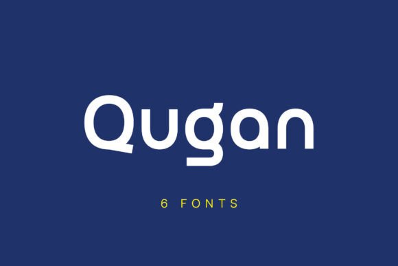 Qugan: A Modern Sans Serif Typeface for Web Design