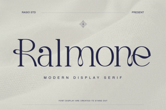 Ralmone: A Modern Serif Font for Elegant Branding
