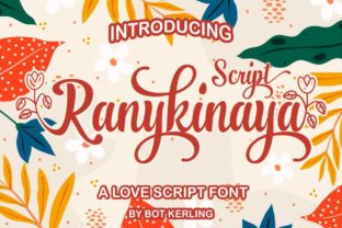 Ranykinaya: A Script Font for Makers