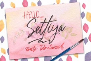 Settiya: A Handwritten Font for Digital Design