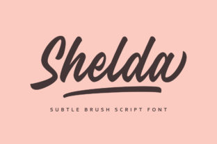 Shelda: A Handwritten Typeface for Editorial Design