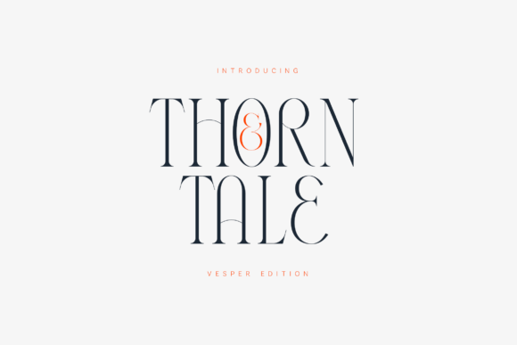 Thorn and Tale Vesper Edition Font